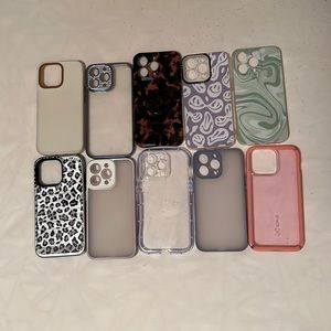 iPhone 13 Pro 10 cases LOT